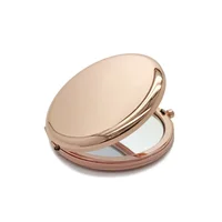 

Amazon Hot Double Sided Compact Mirror Mini colorful Luxury diamond Mirror Crystal Pocket Mirror