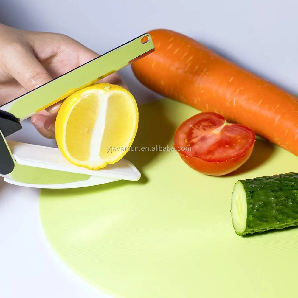 2 In 1kitchen Food Chopper Cutter Smart Stainless Steel Knife With