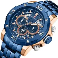 

New NAVIFORCE 9175 Men Watch Luxury Business Quartz Clock Casual Chronograph 3ATM Waterproof Watches Men Wrist Relogio Masculino