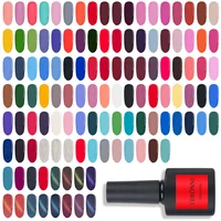 

VERONNI High Quality UV LED Pure Color Nail Gel Polish Color For Manicure 108 Colors Soak Off Nail Art Varnish Semi Permanent