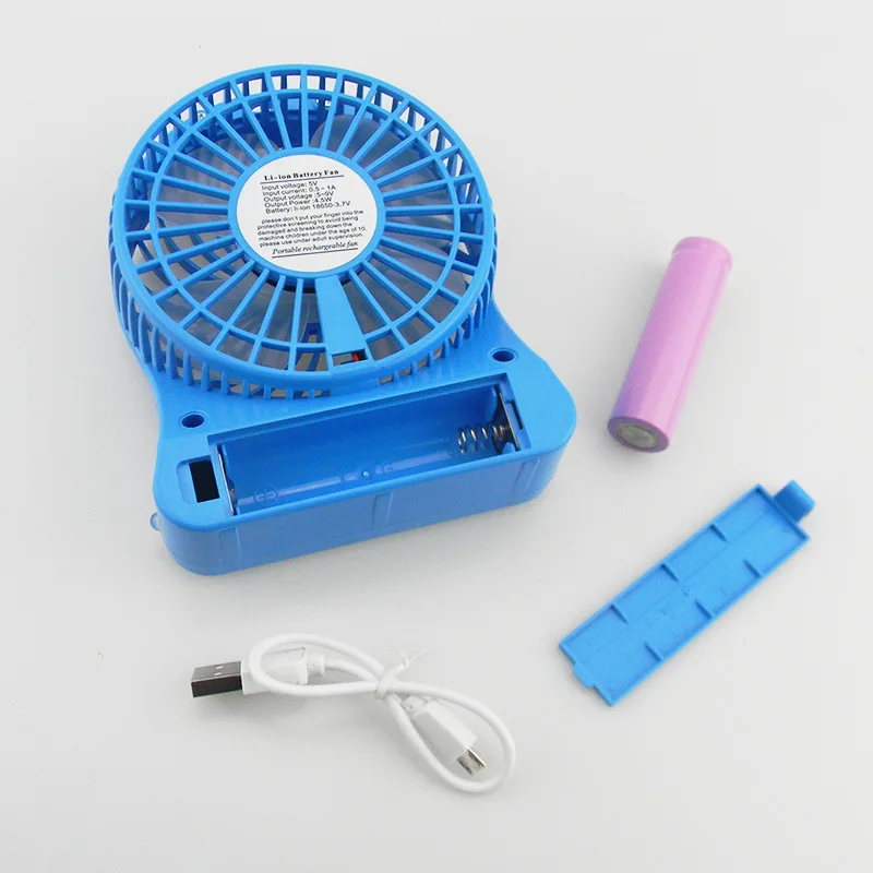 2019 Hot Selling 4" Liion 18650 Battery Charger Table Fan Price For