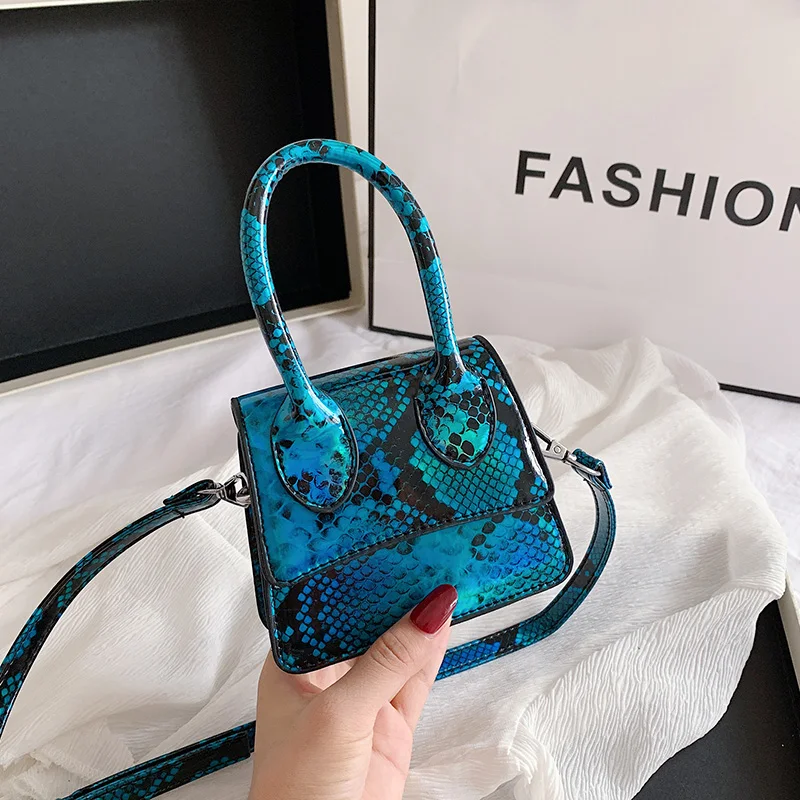 

Women Luxury Brand Design PU Leather Tote Bag Fashion Pattern Leather Shoulder Bags for Party, As show or custom you like color