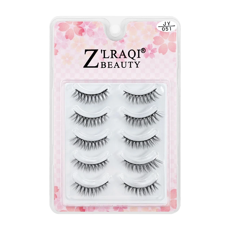 

3d false mink eyelashes individual false eyelash vendor custom box silk full strip eyelashes, Natural black