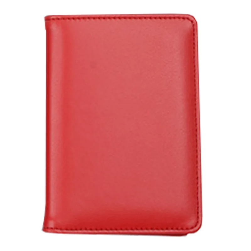 

PU leather passport holder multi-functional cardticket protection sleeve customized, Any color