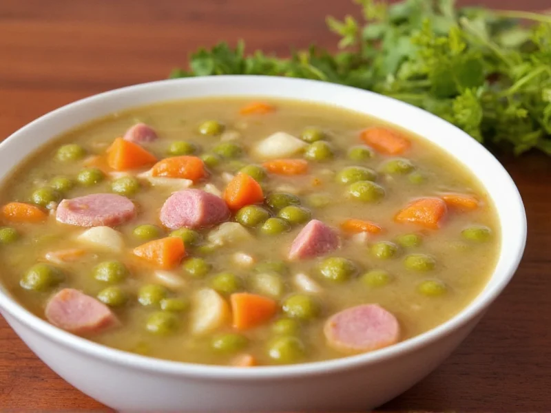 Classic Split Pea with Ham Soup Recipe: Easy & Hearty