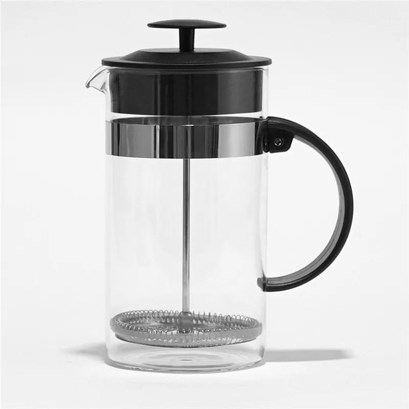 

2021 Fashionable Gift Customizable Food Grade 304 Stainless Steel Heatresistant Glass Coffee Maker French Press