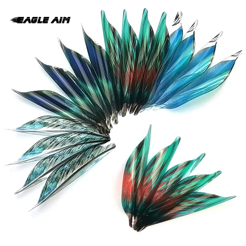 

100 Pcs Rotatable Arrow Archery Accessories DIY 1.75 Inch Arrow Right Wing