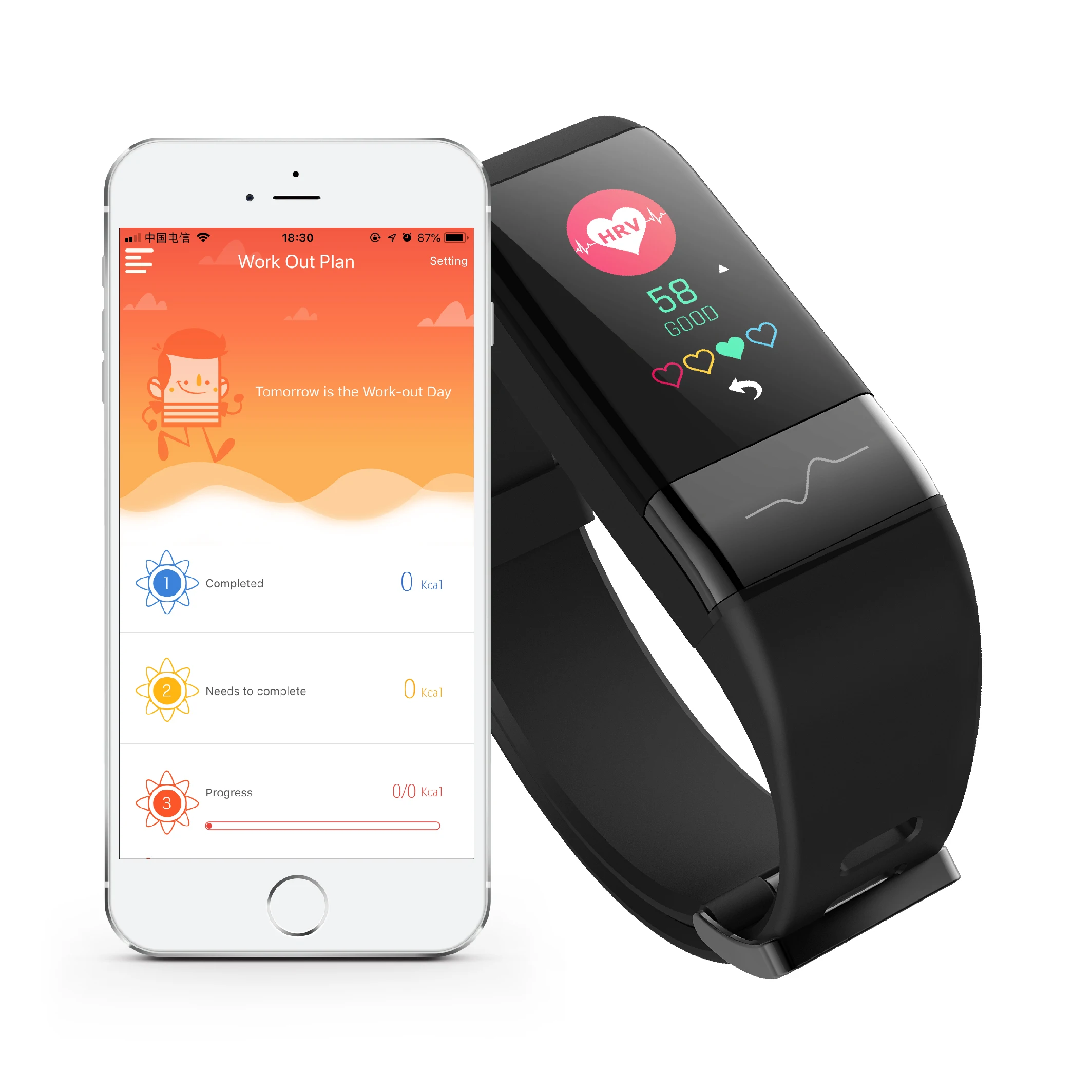 

J-Style medical grade ECG smart bracelet wristband health watch smart bracelet ECG PPG monitor for medical use, Black, blue, red or oem color