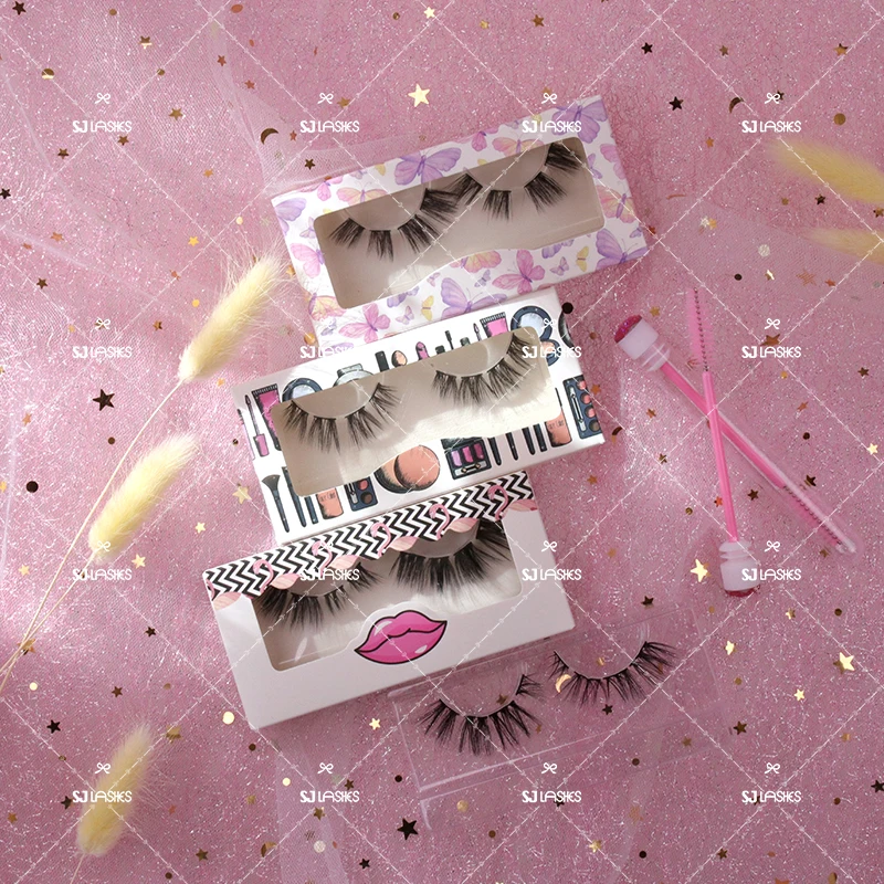 

empty lash case 3D mink lashes eyelash packaging for private label lashes