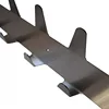 Wall Mounted Coat and Apron Rack 11 Hooks - Stainless Steel Rust Proof, Robust and Hygienic
