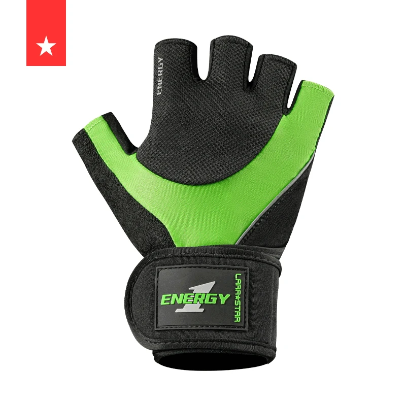LS0740 Microfiber Crossfit Workout Gloves Fitness Weightlifting Gym Gloves for Exercise