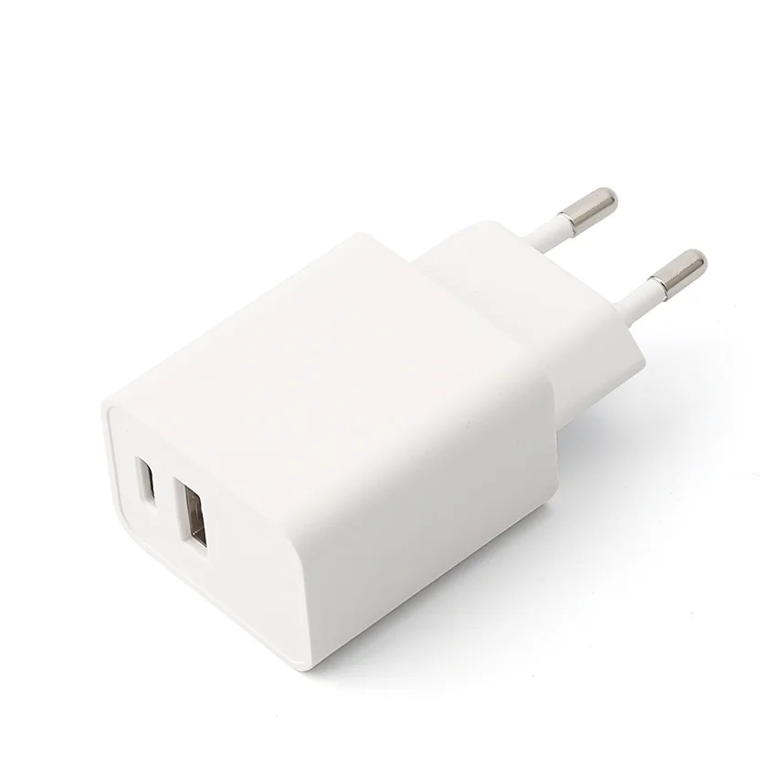 
18W 2 Ports Type C PD Fast Phone Charger 