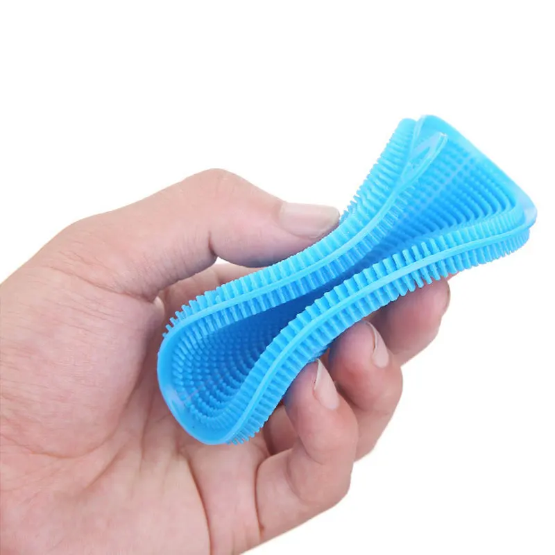 

Vegetable cleaning brush heat insulation silicone pad pot and bowl brush silicone dishwashing brush, Customized