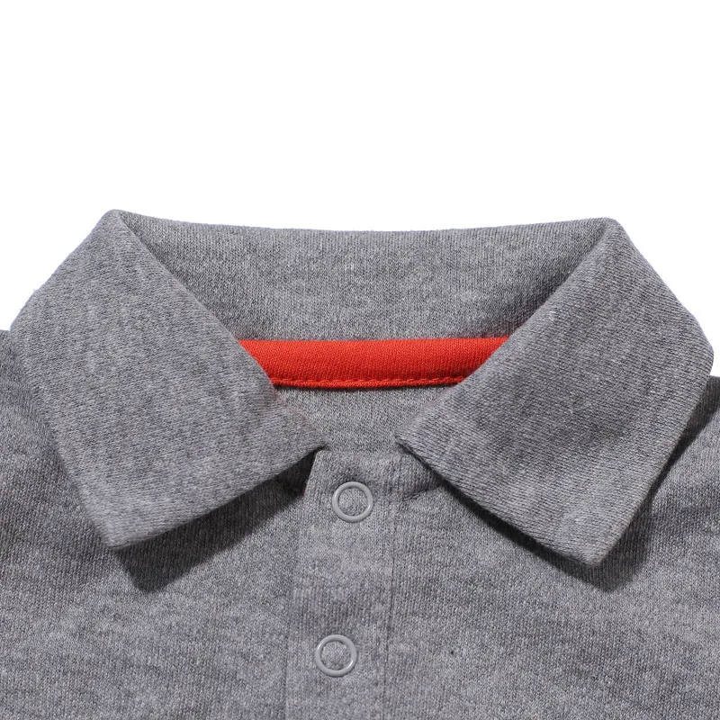 
Baby boys summer clothes 100% cotton Polo Collar Baby Romper custom bodysuits Blank Body Suit 0-2 years Baby clothes for Newborn 