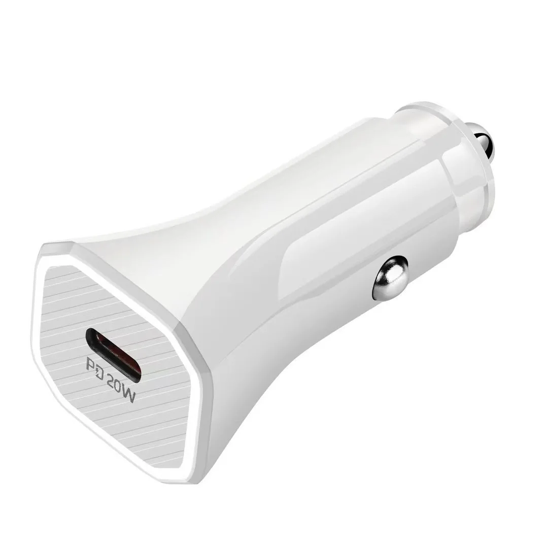 

Hot Sale 20w Original Quality Pd Fast Charging Car Charger Usb C Car Adapter For Iphone 12 13 Car Phone Charger