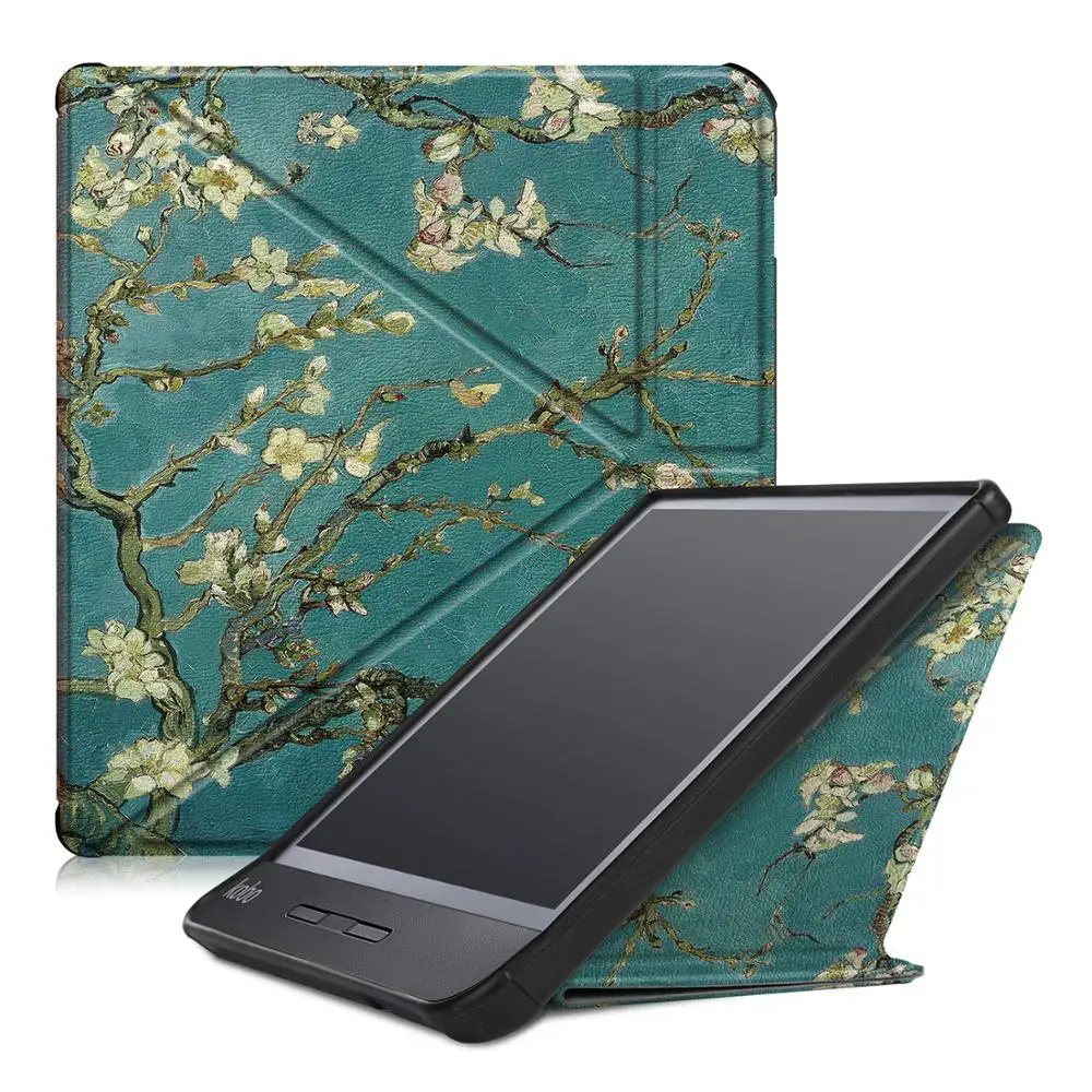 

TPU Magnetic Smart stand Cover Case For kobo libra h2o E-book 8 inch 2019