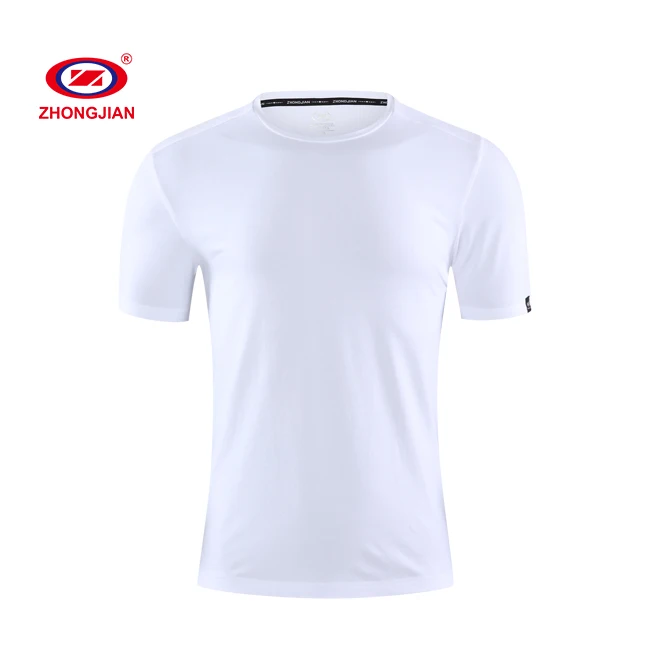 

High Quality Fashion summer Custom Printed blank plus size crew neck tshirt Short Sleeve polyester mens t shirts