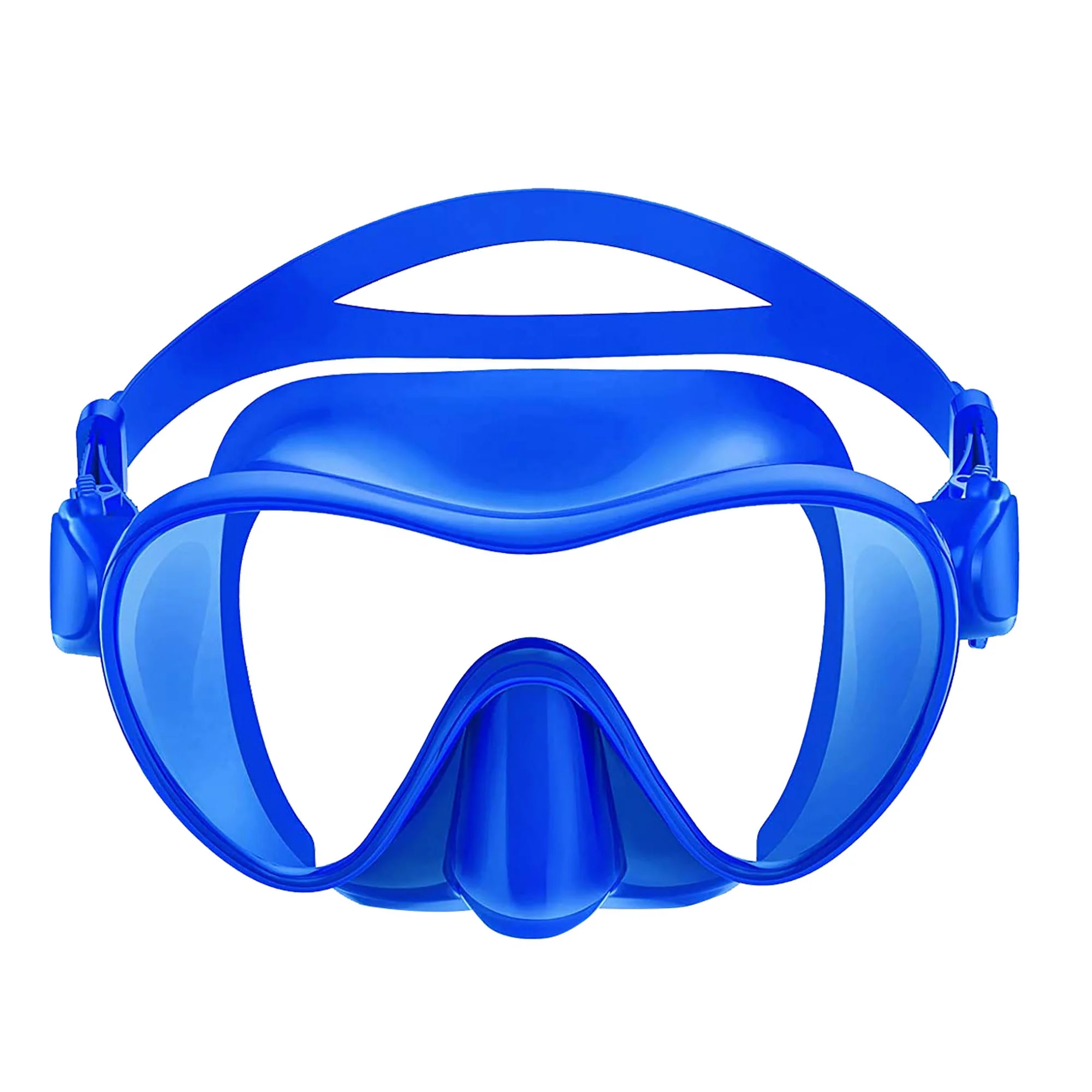 

Wholesale 180 Degree View Frameless Swimming Mask Diving FreeDiving Mask, 16 colors