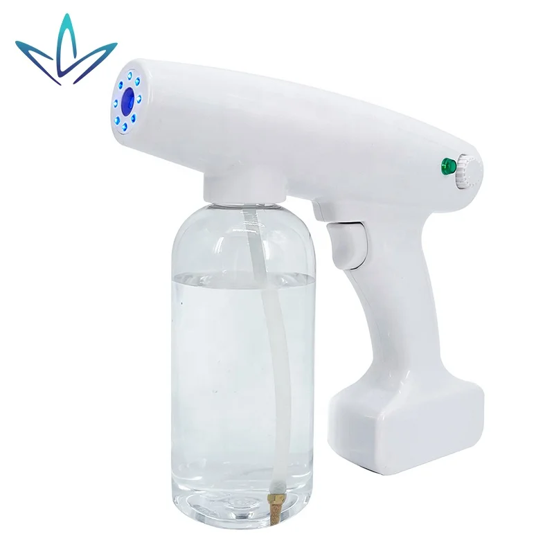 

Portable Car Sterilization Machine Disinfection Sanitizing Spray Gun blue light nano atomizer disinfection gun