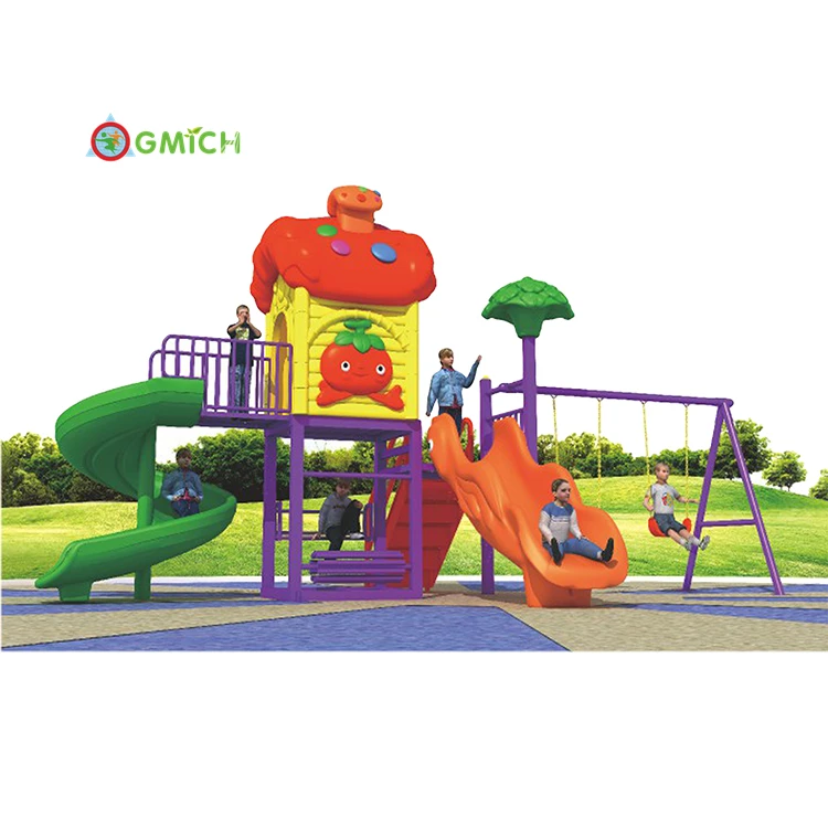 

Small cheap playground slide for sale kids sliding toys swing sets playground outdoor toys JMQ-HL91411, As the picture