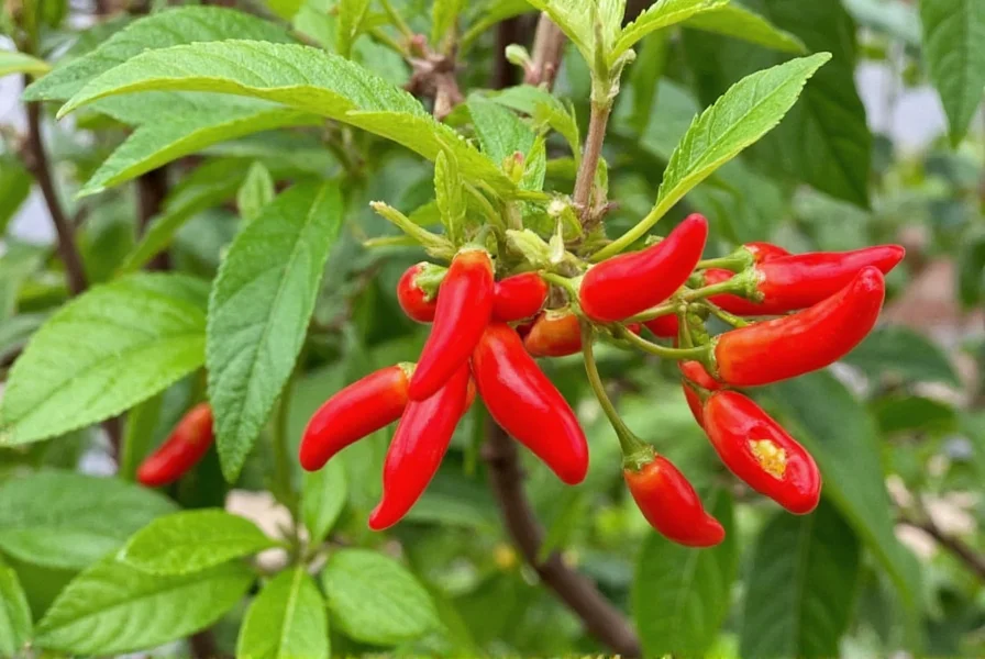 Chiltepin pepper seeds in a packet