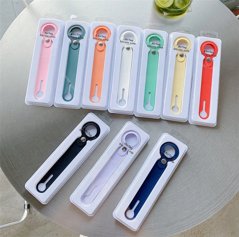 

For Airtags Silicone Case Cover Protective Cases Locator Protector Shell Smart Wireless Tracker Anti-lost Tracker