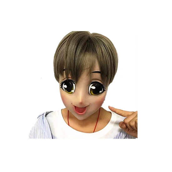 
Molezu Realistic Halloween Party Fancy Girl Full Face Latex Mask Full Head Adult Sexy Props for Festival Parties Manufacturer 