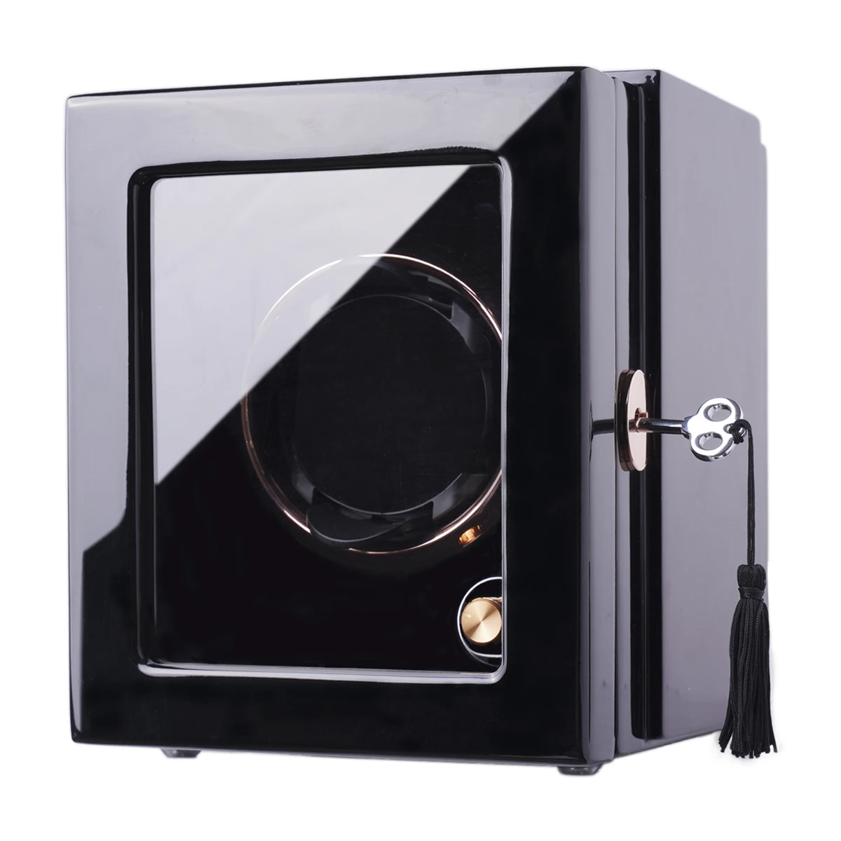 

Wholesale China Wooden Automatic Watch Winder For Single Watch, Picture shows