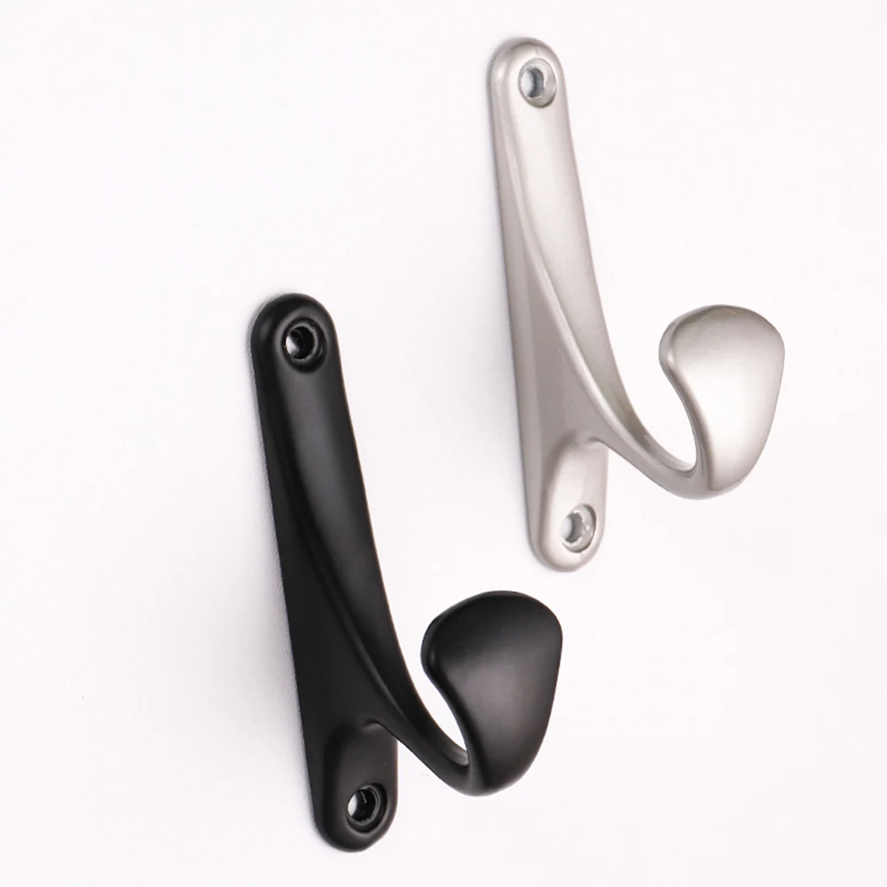 

American Style Hot Selling Single Black Gold Metal Coat Hook Rail