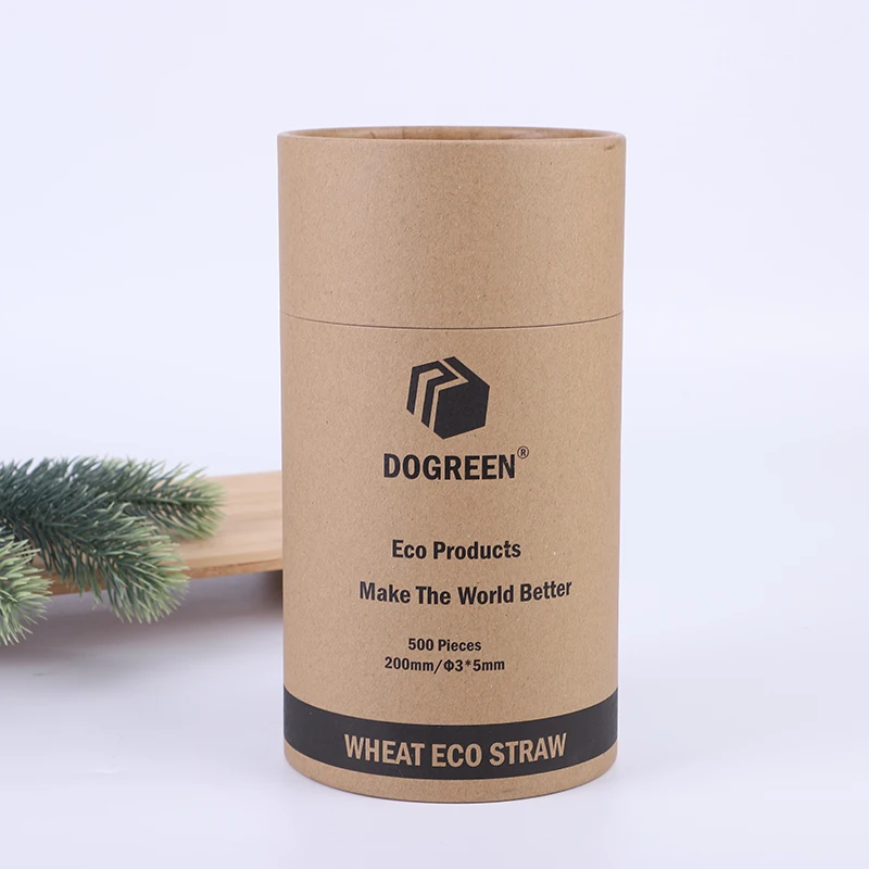 

Hay Wheat Straw Eco Friendly Degradable Disposable Biodegradable Hay Wheat Straw With Paper Tube Packing, Natural