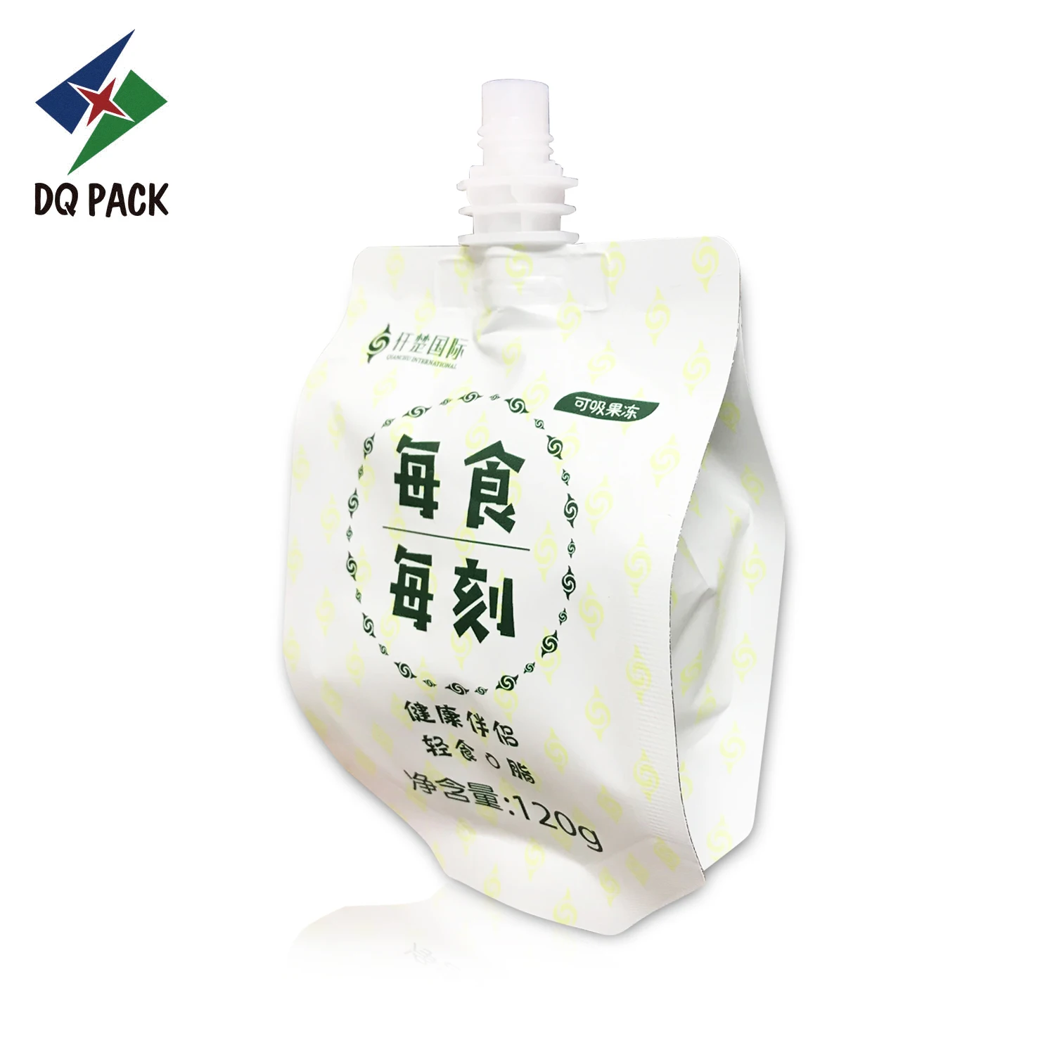 Side Gusset Plastic Spout Pouch Beverage Liquid Bag For Durain