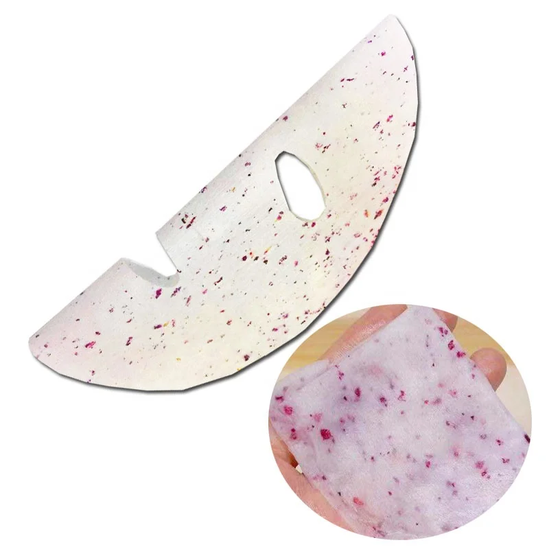 

DIY Flower Face Mask Rose Petal Mask Sheet Repair Face Anti Aging