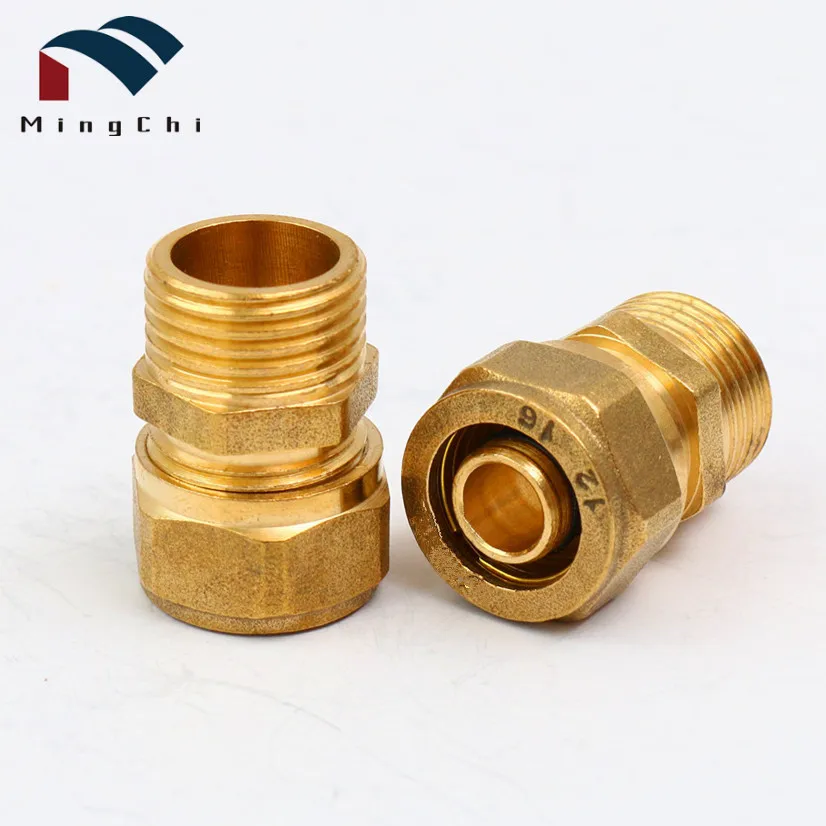Female Elbow 1216 To 2632 Brass Compression Fittings