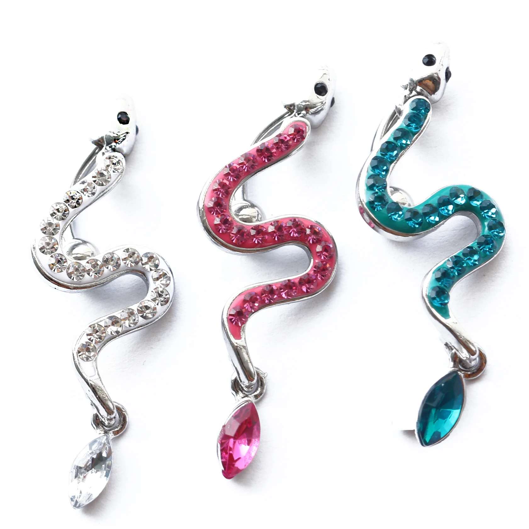 

Gaby 316L 14G Sexy Whimsy Tik Tok Hot Sales Snake Belly Button Piercing Jewelry