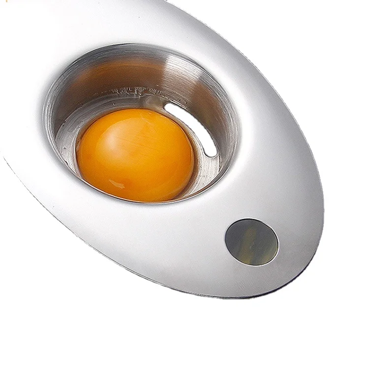 

A751 Stainless Steel Egg White Separator Tools Eggs Yolk Filter Gadgets Kitchen Accessories Egg Divider Tool White Yolk Sifting