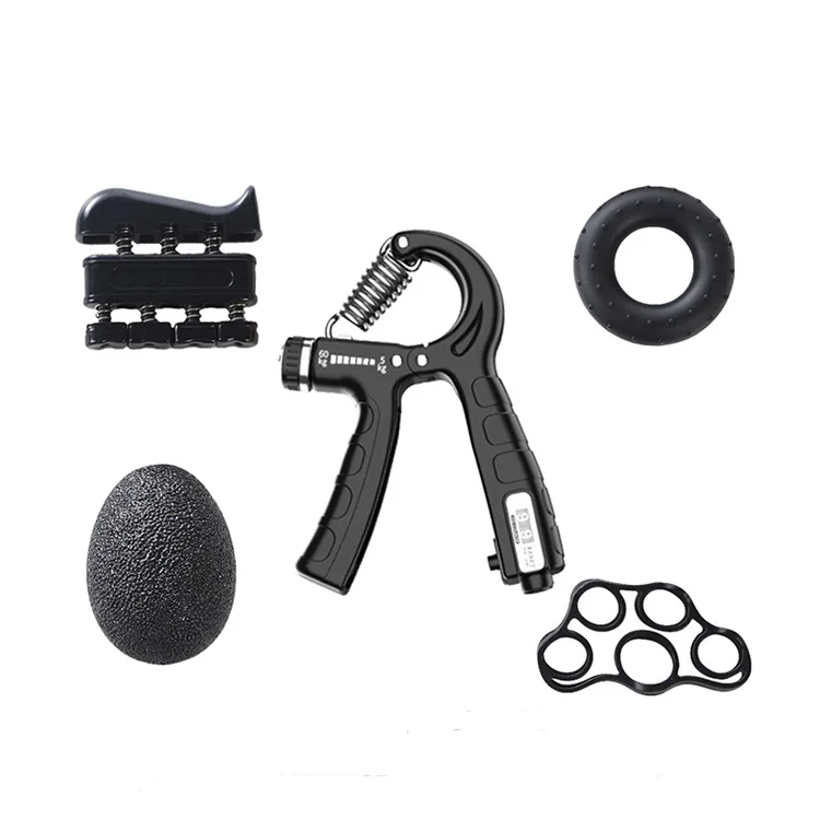 

Eco-friendly portable exercise set Hand Grip 5 Pack Finger Strength hand Grip set