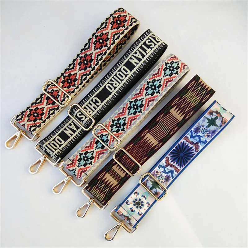 

Chinber 5 cm Purse Shoulder Crossbody Strap Canvas Adjustable Hand Bag Belt