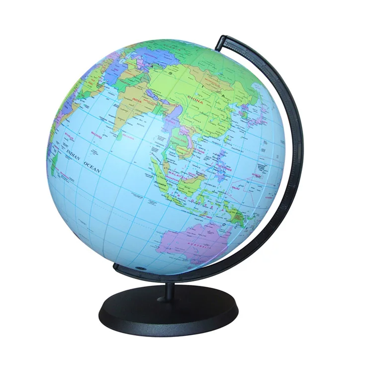Wholesale Plastic Pvc Inflatable World Teaching Globe for Sell