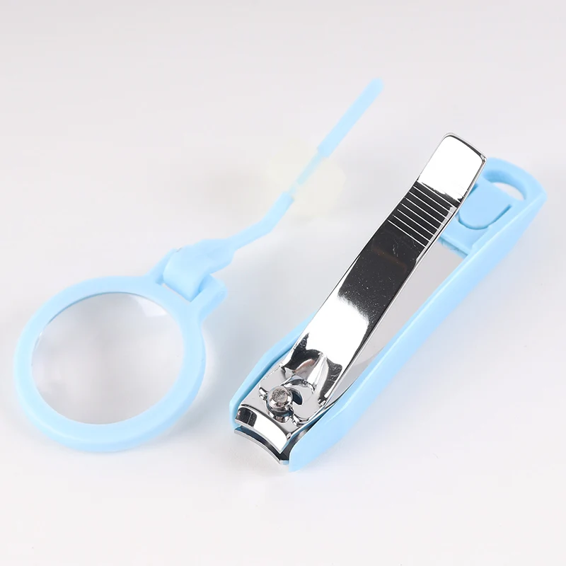 Wholesale Safety Baby Nail Clippers With Magnifier Glass Buy Nail