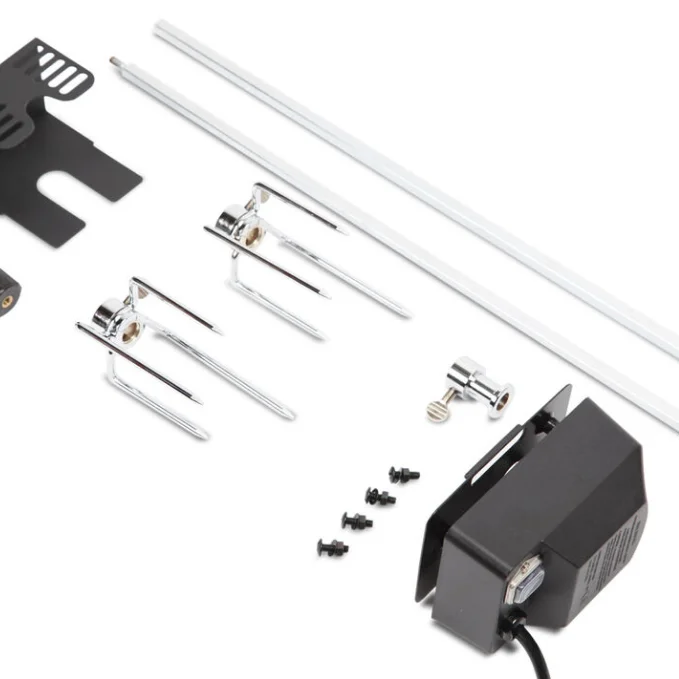 

Universal Heavy Duty BBQ Rotisserie Motor Kit for Grills