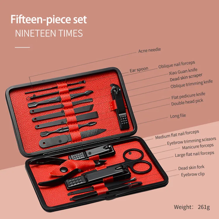 Free Sample Professional Manicure And Pedicure Kit Set Japanese