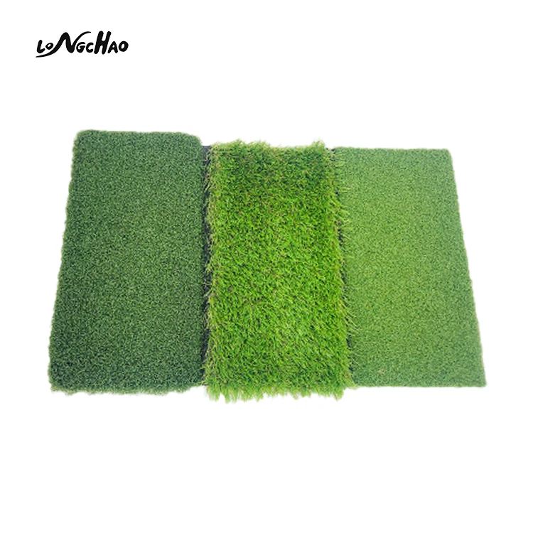 

Wholesale Custom Indoor Outdoor Backyard 3 In 1 Golf Practice Hitting Mat