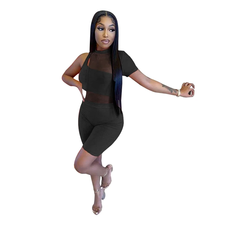 

Guaranteed Quality Multiple Size Options Breathable Summer Polyester Women Jumpsuit Set