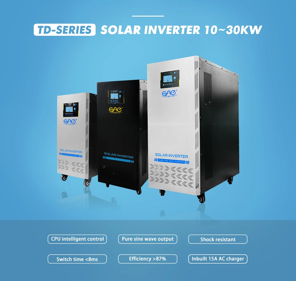 10kva 20kva 30kva 40kva 50kva Off Grid Inverter Single Phase 3 Phase ...