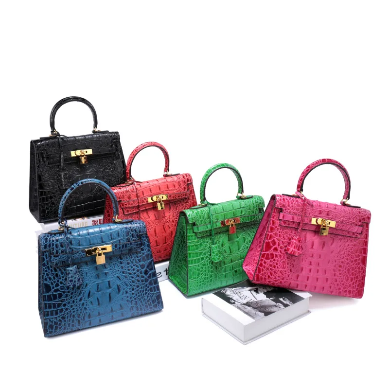 

2021 New Pattern Bag With Guangzhou Leather Handbags Fashion Cowhide Shoulder Handbag