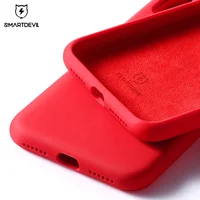 

SmartDevil top quality Product Liquid Silicone Case Phone cover Accessories For iPhone XR Soft Slim Skin Protective back case