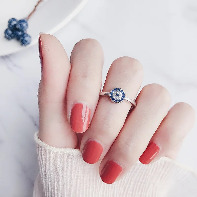 

Fashion Micro Inlaid Crystal Zircon Open Ring Women Adjustable European And American Personality Super Flash Ring Jewelry, As picture show
