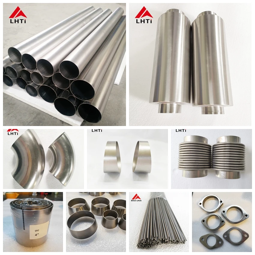 Titanium 45mm 50mm 70mm Exhaust Flex Pipe Bellow Car Exhaust Hose