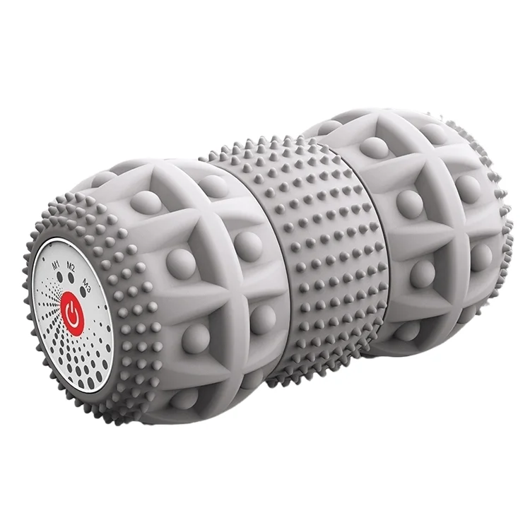 

Deep Tissue Massage Adjustable vibrating foam roller gym equipment fitness,Muscle Relaxation Yoga vibrating massager peanut ball, Customized color