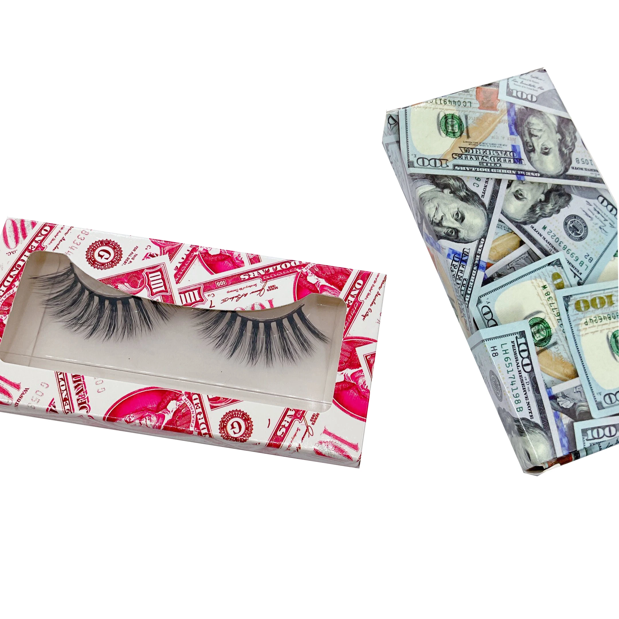 

25mm 3d mink eyelashes vendor full strips 3d faux eyelash, Black color